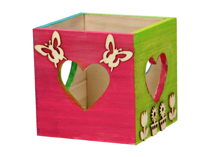 Playwood Tea light holder Heart