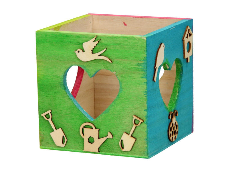 Playwood Tea light holder Heart