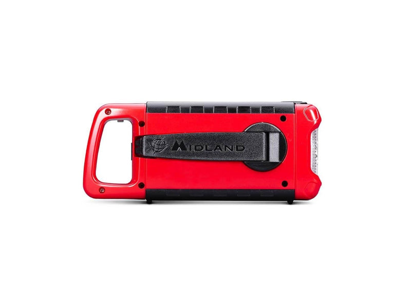 MIDLAND Emergency Radio Power Bank ER200 Red Black - AM/FM - Mono - Rot