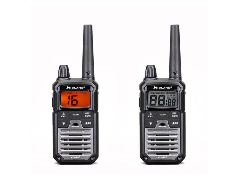 MIDLAND Walkie Talkie XT70 Pro Duo Black/Dark Grey