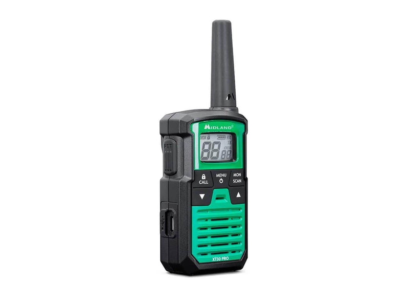 MIDLAND Walkie Talkie XT30 Pro Black/Green