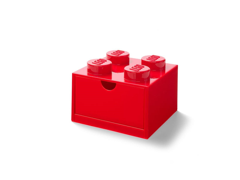 LEGO Desk Drawer 4 - Red
