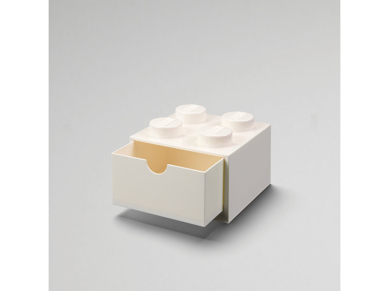 LEGO DESK DRAWER 4 - WHITE