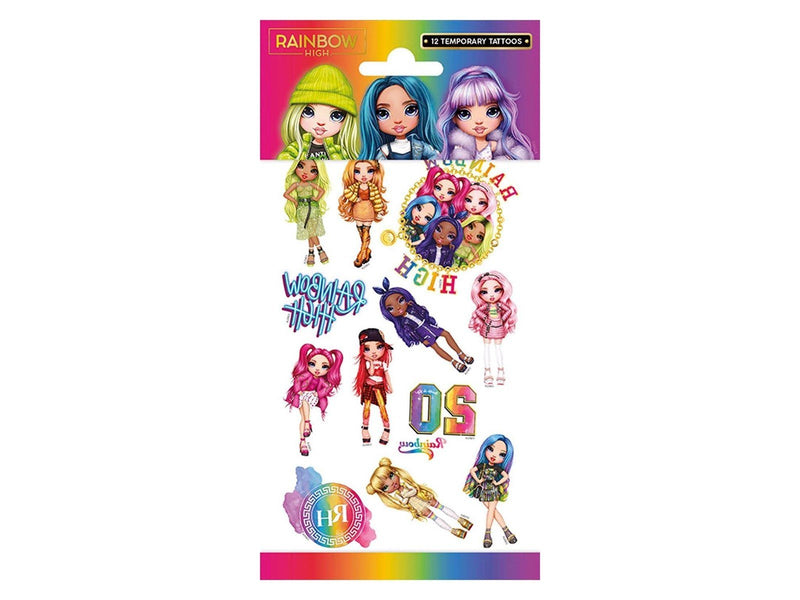 Totum Tattoos Rainbow High