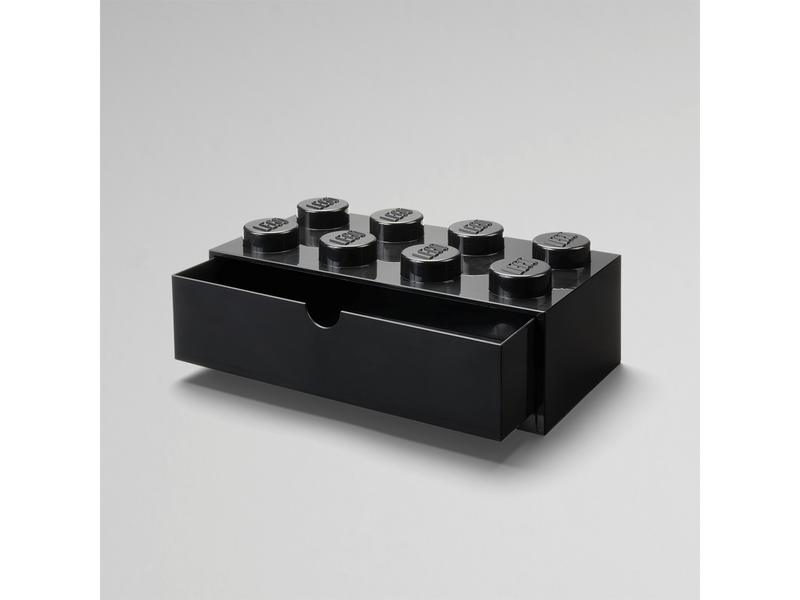 LEGO DESK DRAWER 8 - BLACK
