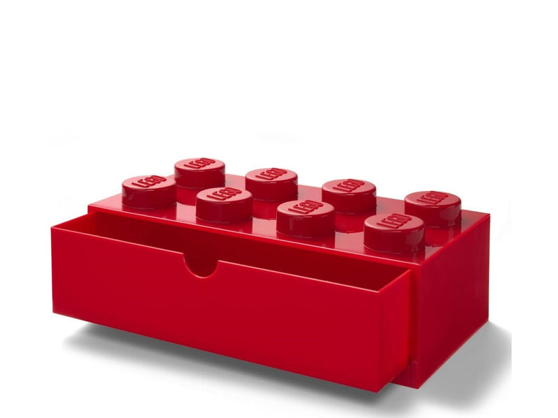 LEGO Desk Drawer 8 - Red