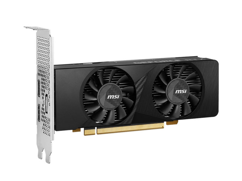 MSI GeForce RTX 3050 Low Profile OC - 6GB GDDR6 RAM - Grafikkarte