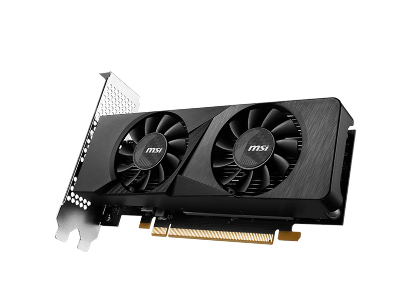 MSI GeForce RTX 3050 Low Profile OC - 6GB GDDR6 RAM - Grafikkarte