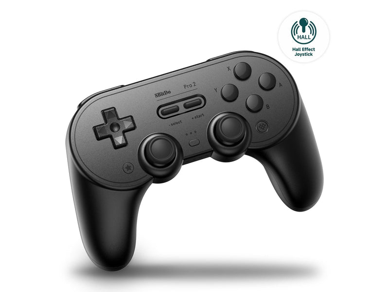 8BitDo PRO 2 (Hall Effect) - Black - Wireless Controller - Android