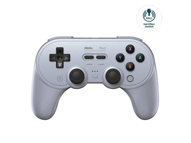 8BitDo PRO 2 (Hall Effect) - Grey - Wireless Controller - Android