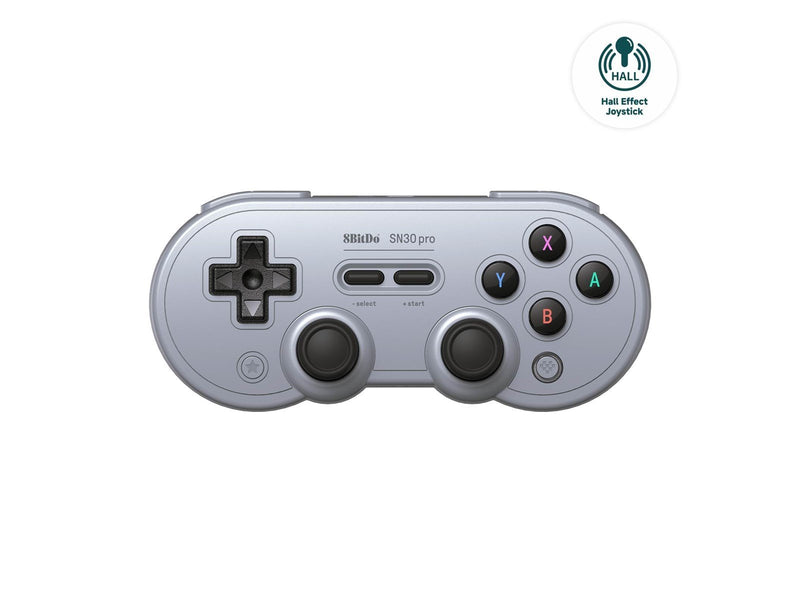 8BitDo SN30 Pro Bluetooth Controller (Hall Effect) - Grey - Wireless Controller - Android