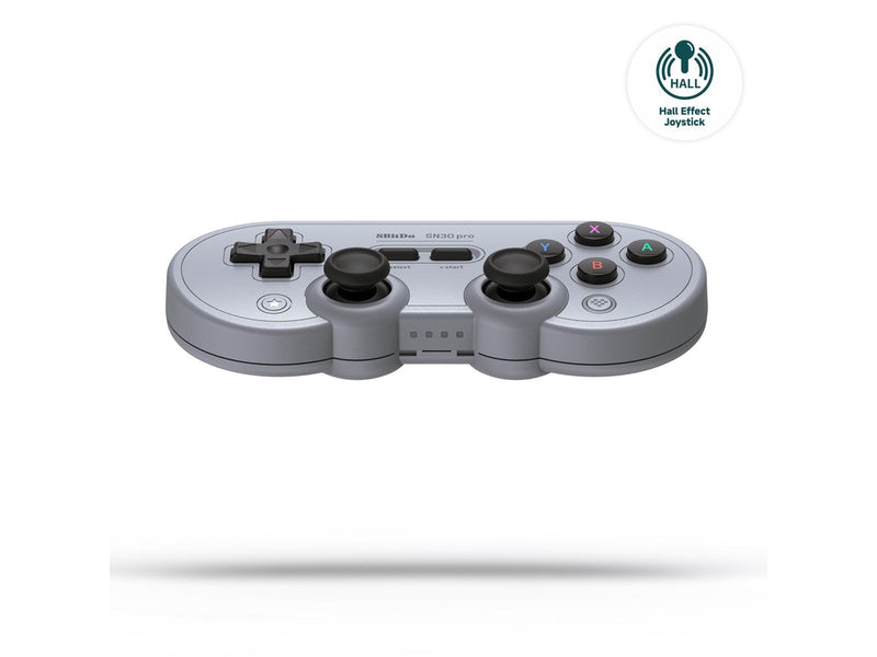 8BitDo SN30 Pro Bluetooth Controller (Hall Effect) - Grey - Wireless Controller - Android