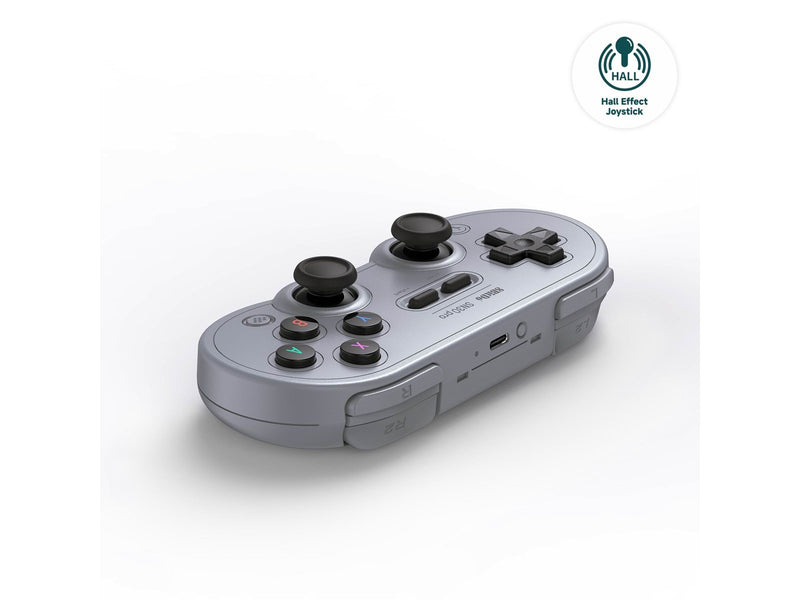 8BitDo SN30 Pro Bluetooth Controller (Hall Effect) - Grey - Wireless Controller - Android