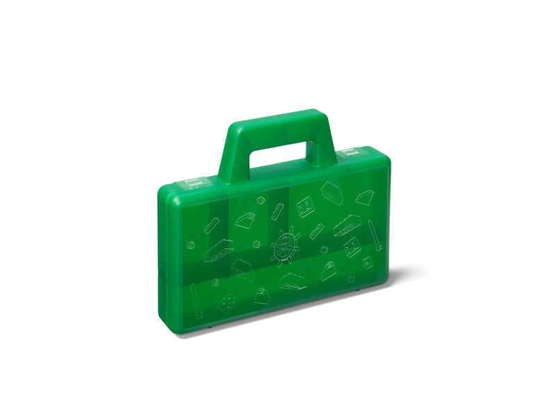 LEGO SORTING CASE TO GO - GREEN