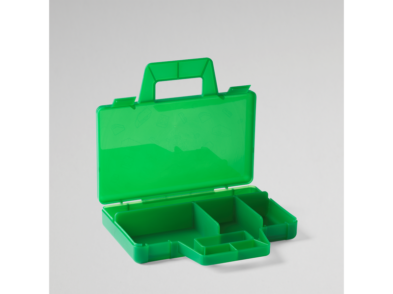 LEGO SORTING CASE TO GO - GREEN