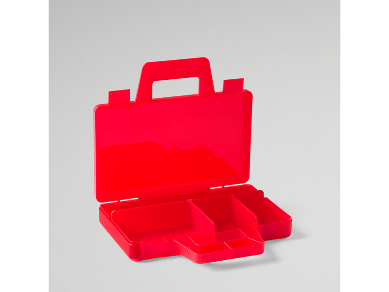 LEGO SORTING CASE TO GO - RED