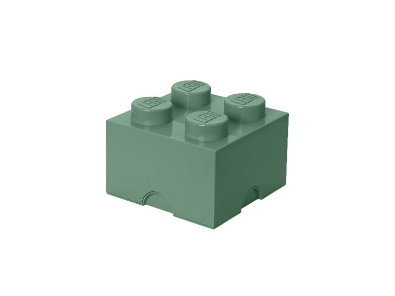 LEGO STORAGE BRICK 4 - SAND GREEN