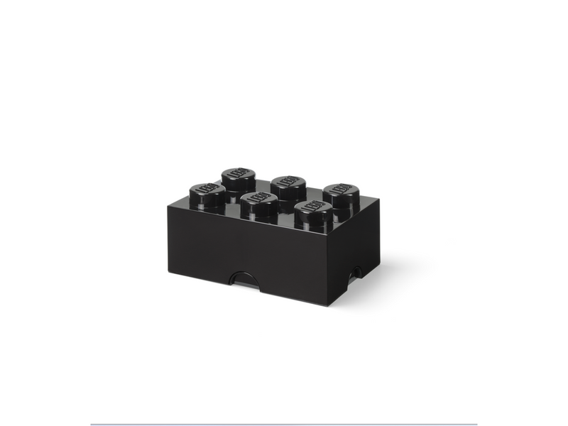LEGO Storage brick 6 - BLACK