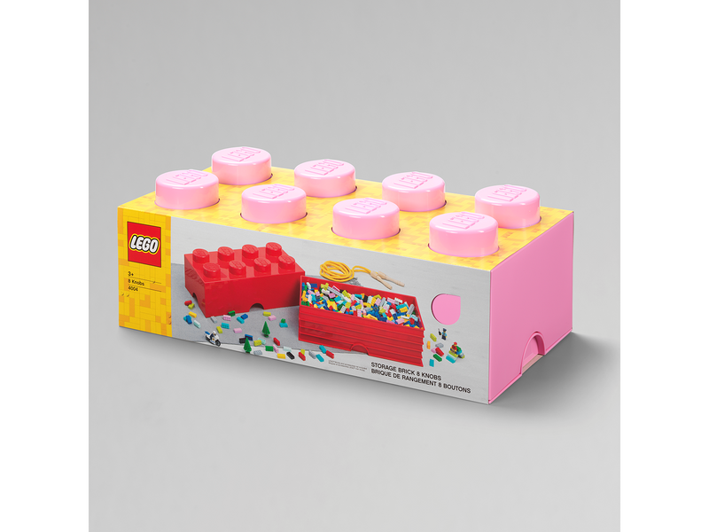 LEGO STORAGE BRICK 8 - LIGHT PURPLE
