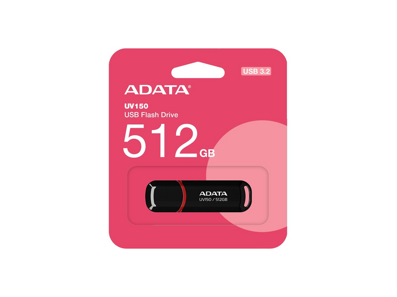 A-Data DashDrive UV128 - Schwarz - 512GB - USB-Stick