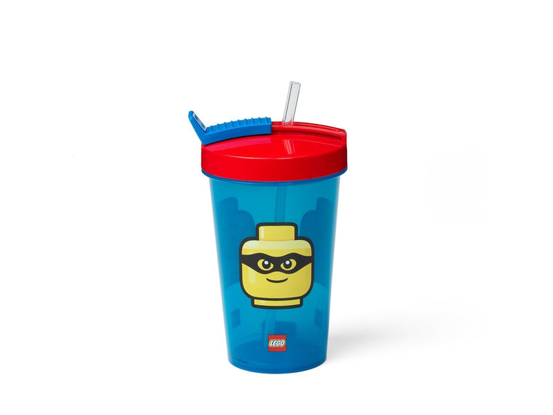 LEGO TUMBLER WITH STRAW ICONIC CLASSIC