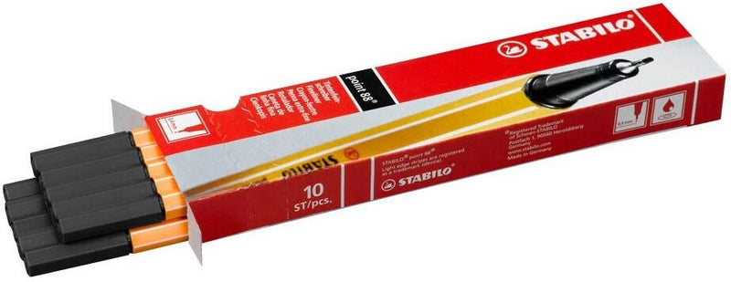 STABILO Fineliner point 88 - 10 Stück - schwarz