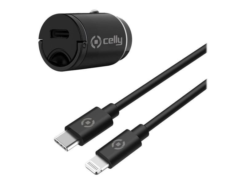 CELLY ProPower car power adapter - ultra compact - 24 pin USB-C - 20 Watt