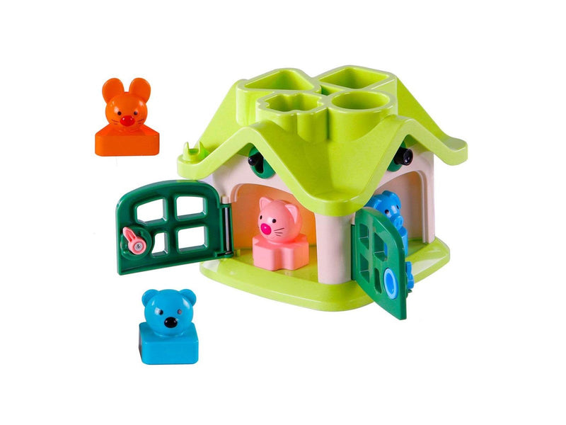 Cavallino Toys Cavallino Safari Shape Sorter with Keys 6 pcs.
