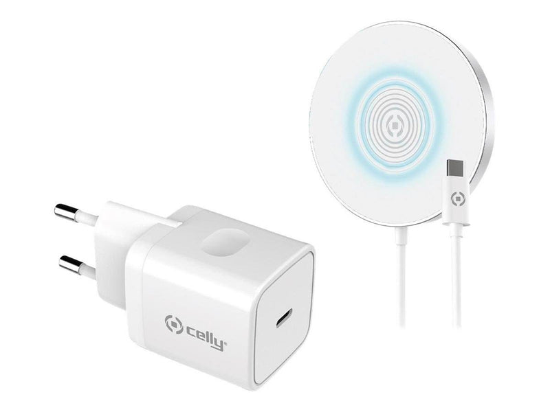 CELLY MAGCHARGEKIT wireless charging pad - + AC power adapter - 10 Watt