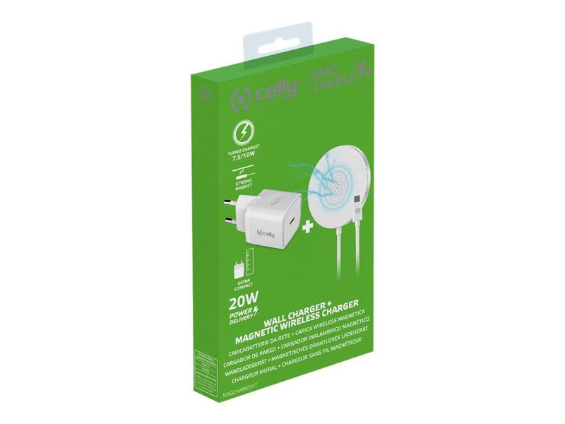 CELLY MAGCHARGEKIT wireless charging pad - + AC power adapter - 10 Watt