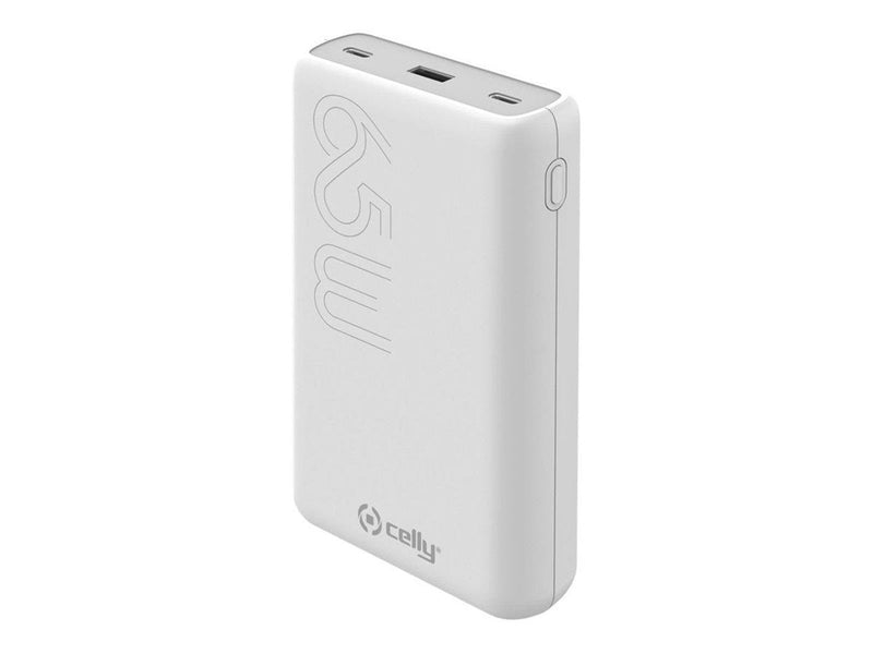 CELLY ProPower PBPD65W20000 power bank - USB 2 x USB-C - 65 Watt Powerbank (Akku) - 20000 mAh