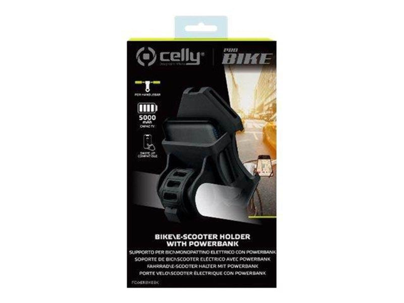 CELLY power bank/bike holder - 2 x USB