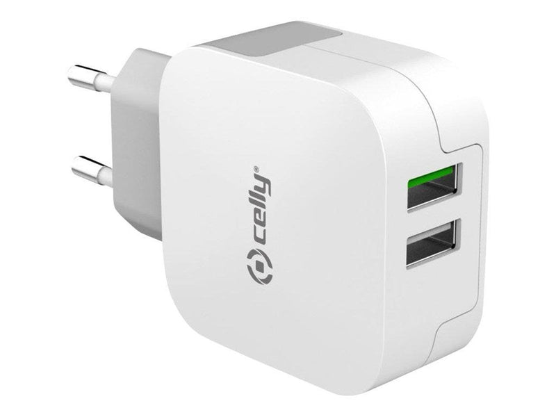 CELLY TC2USBTURBO power adapter - 2 x USB