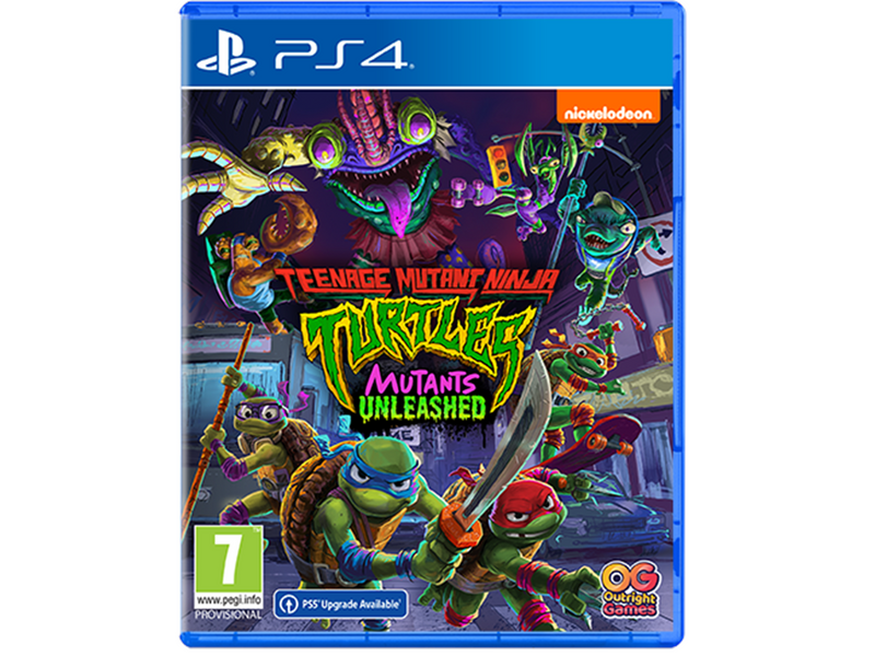 Teenage Mutant Ninja Turtles: Mutants Unleashed - Sony PlayStation 4 - Action - PEGI 7