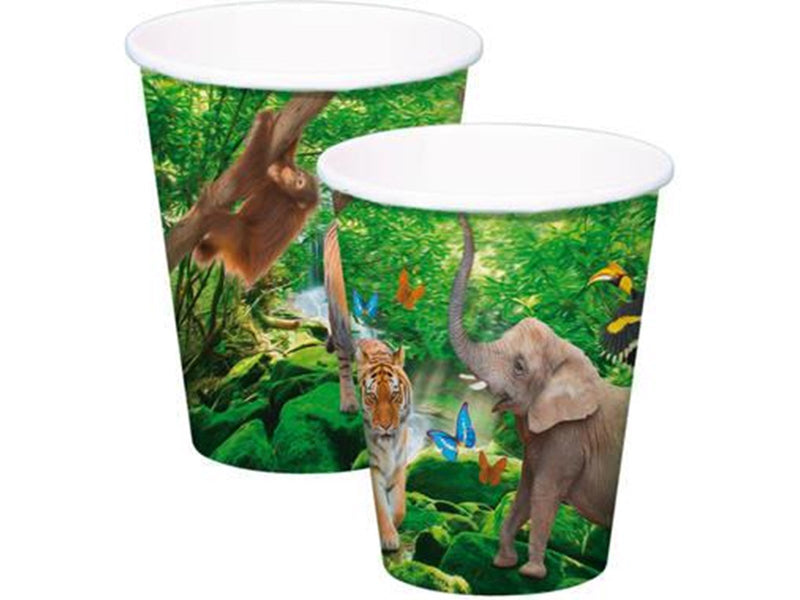 Folat BV Safari Cups 8pcs.