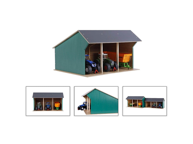 Kids Globe Agricultural Shed for Tractors Large 1:32