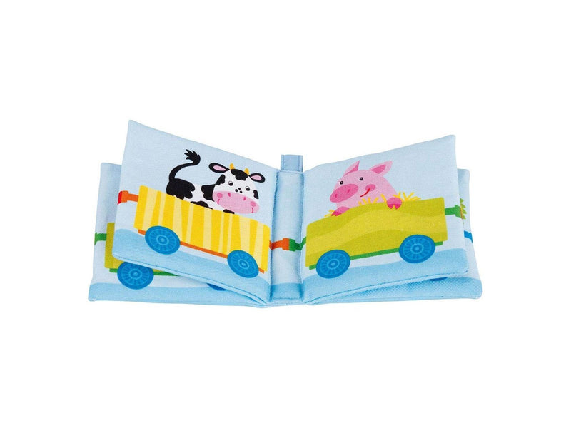 Goki Crinkle Booklet Animals on the Train