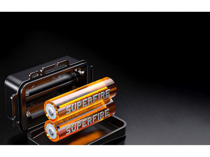 Superfire LED-Lampe Headlight HL60 2300lm USB-C