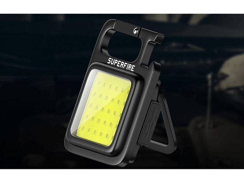Superfire Flashlight  MX16 600lm 500mAh USB-C