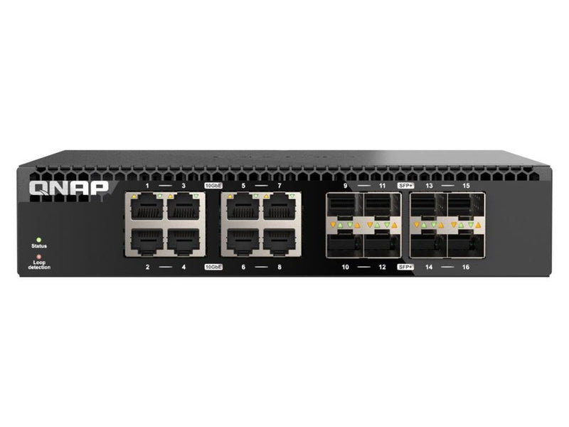 QNAP QSW-3216R-8S8T - switch - 16 ports - rack-mountable