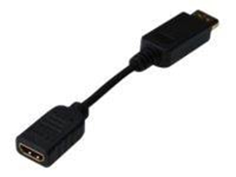 DIGITUS adapter - DisplayPort / HDMI - 15 cm