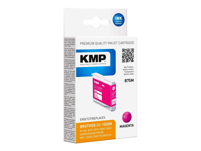 KMP B75M - magenta - compatible - ink cartridge - Tintenpatrone Magenta