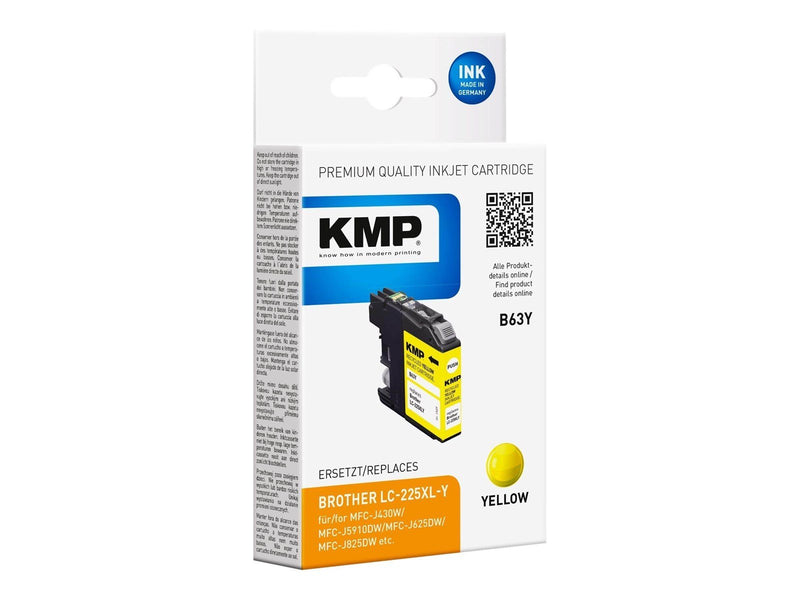 KMP B63Y - yellow - compatible - ink cartridge - Tintenpatrone Gelb