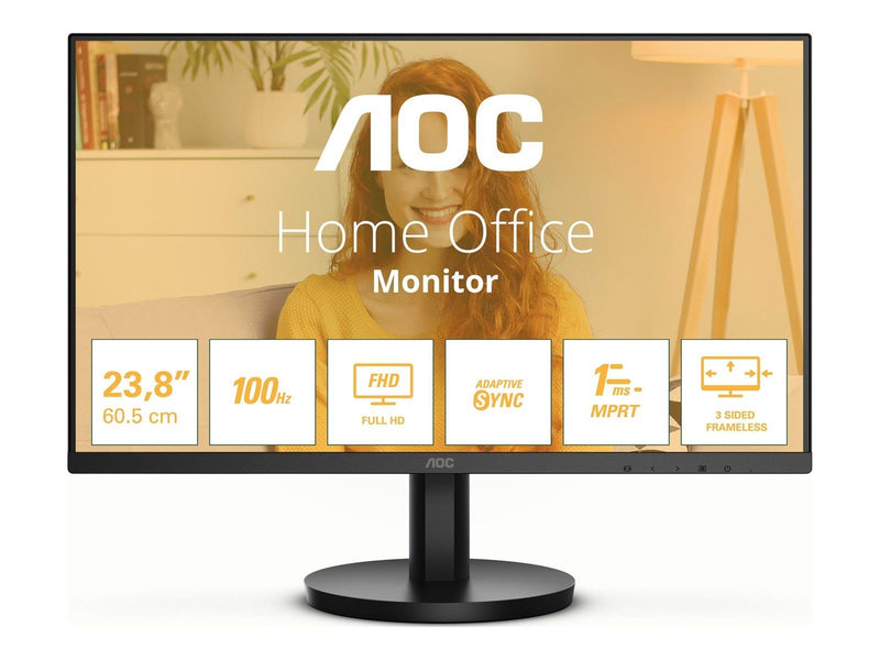 24" AOC Basic-line 24B3HMA2 - 1920x1080 - 100Hz - VA