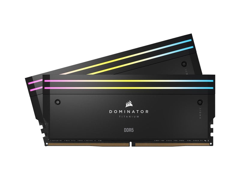 Corsair Dominator Titanium DDR5-6400 - 96GB - CL32 - Quad Channel (4 pcs) - Intel XMP - Schwarz