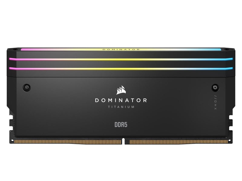 Corsair Dominator Titanium DDR5-6400 - 96GB - CL32 - Quad Channel (4 pcs) - Intel XMP - Schwarz