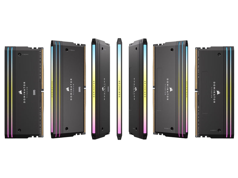 Corsair Dominator Titanium DDR5-6400 - 96GB - CL32 - Quad Channel (4 pcs) - Intel XMP - Schwarz