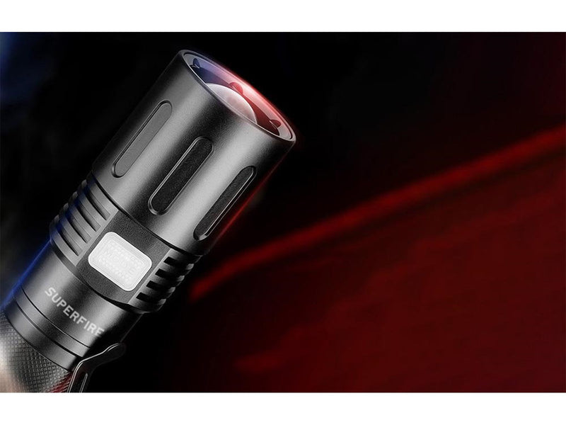 Superfire Flashlight  X60-T 1500lm USB