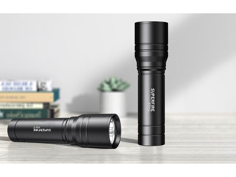 Superfire Flashlight  S33-C 210lm USB