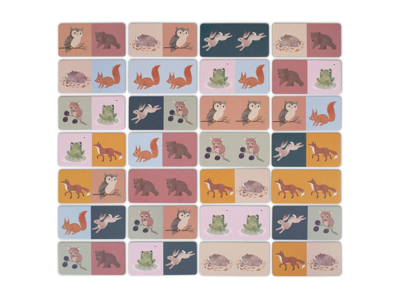 Filibabba Domino game - Nordic animals